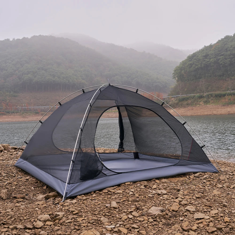 Nomad Pacific Supply MOBI GARDEN waterproof camping backpacking tent, silver-coated rainproof hiking tent with easy setup and sun protection