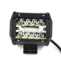 Nomad Pro 60W LED offroad light bar with combo spot and flood beams, waterproof driving lamp for off-road vehicles.
