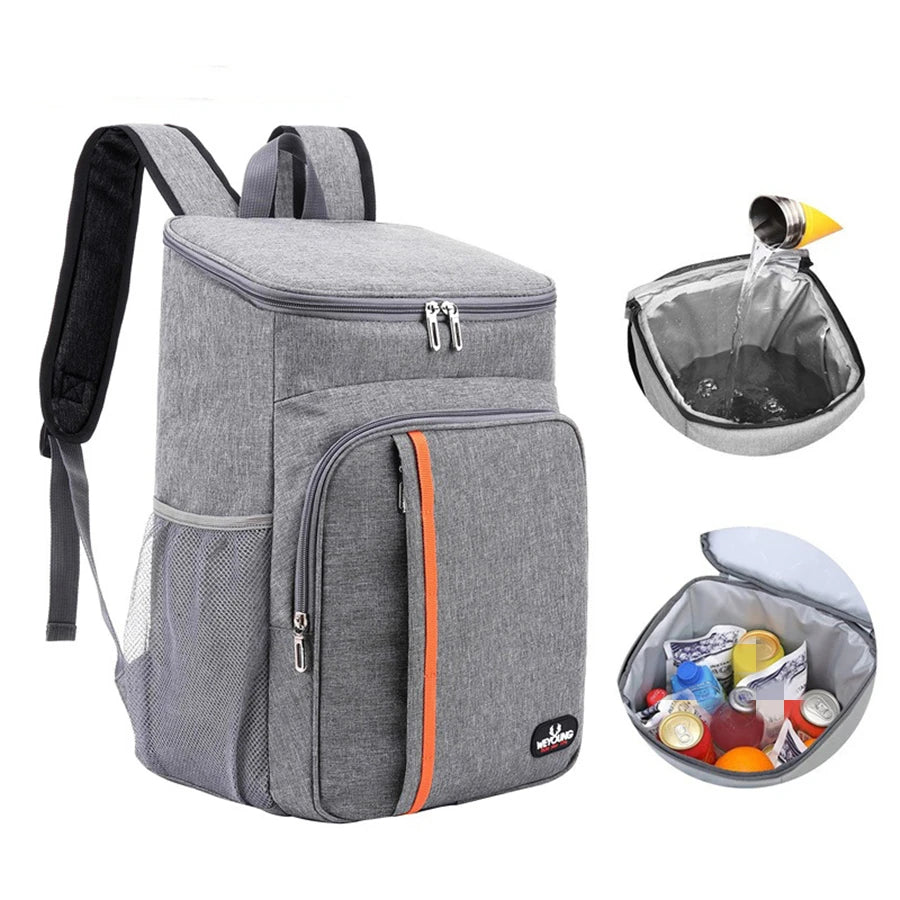 Nomad 18L Leakproof Thermal Cooler in black with insulated interior, durable exterior, and carry handle for outdoor use