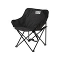 Nomad Heavy-Duty Folding Camping Chair by Nomad Pacific Supply, portable steel moon chair with durable frame and padded seat.