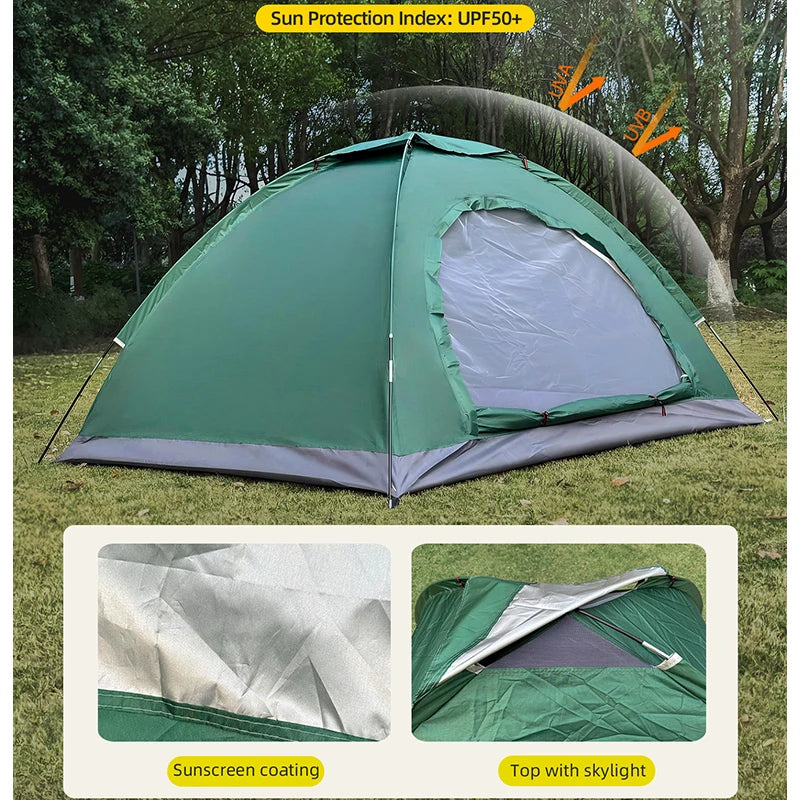 Nomad Terrain 2-Person Camping Tent (Rain & Sun Protection)