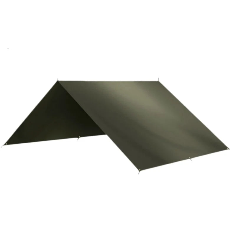 Nomad Pacific Supply waterproof sun tent camping tarp with UV-resistant fabric, lightweight, durable outdoor sun shade for garden or beach.