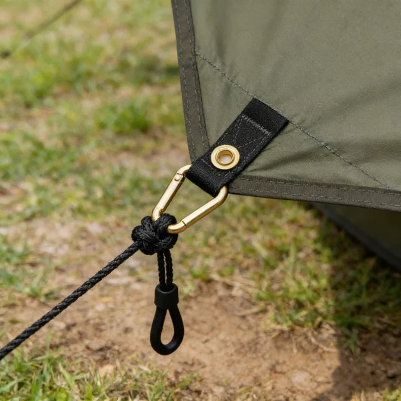 Nomad Pacific Supply waterproof sun tent camping tarp, lightweight outdoor sun shade with durable, resistant waterproof fabric.