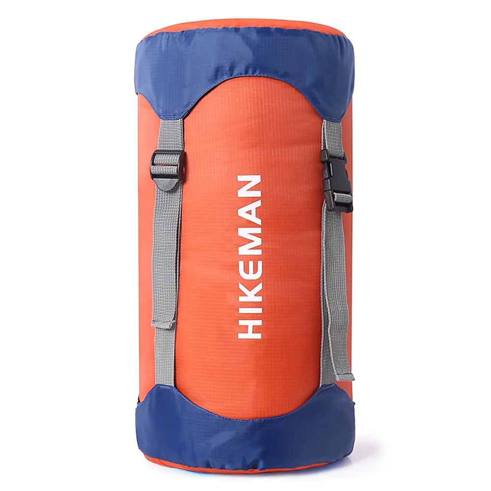 Nomad Waterproof Compression Stuff Sack by Nomad Pacific Supply, showing durable water-resistant fabric and compact storage design.