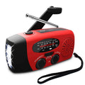 Nomad Pacific Supply multi-functional emergency solar weather radio and power bank with digital display and compact design