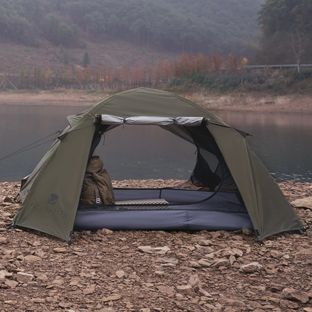 Nomad Pacific Supply MOBI GARDEN camping tent waterproof rainproof hiking tent with silver coating and easy setup