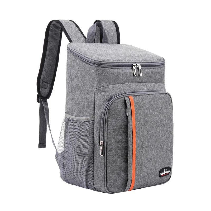 Nomad 18L Leakproof Thermal Cooler with insulated exterior and secure lid, ideal for keeping beverages and food cold or warm.