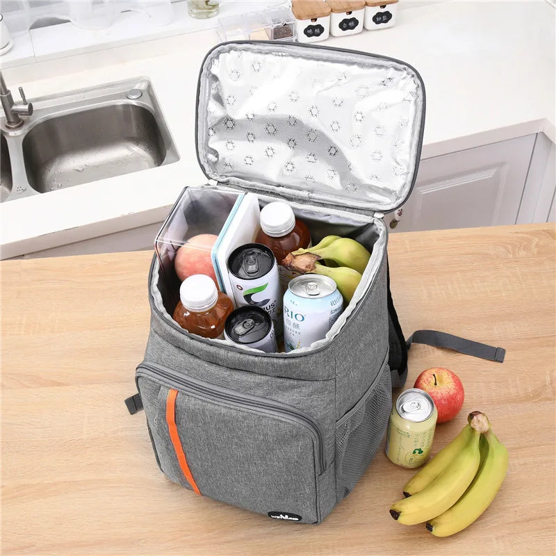 Nomad 18L Leakproof Thermal Cooler with insulated body and secure lid for keeping food and drinks cold or hot.