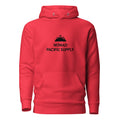 Nomad Pacific Red Hoodie with Black Mountain Logo